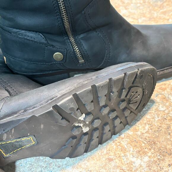 Timberland Women's Black Knee High Waterproof Trendy Riding Boots Size 10 - Picture 12 of 12